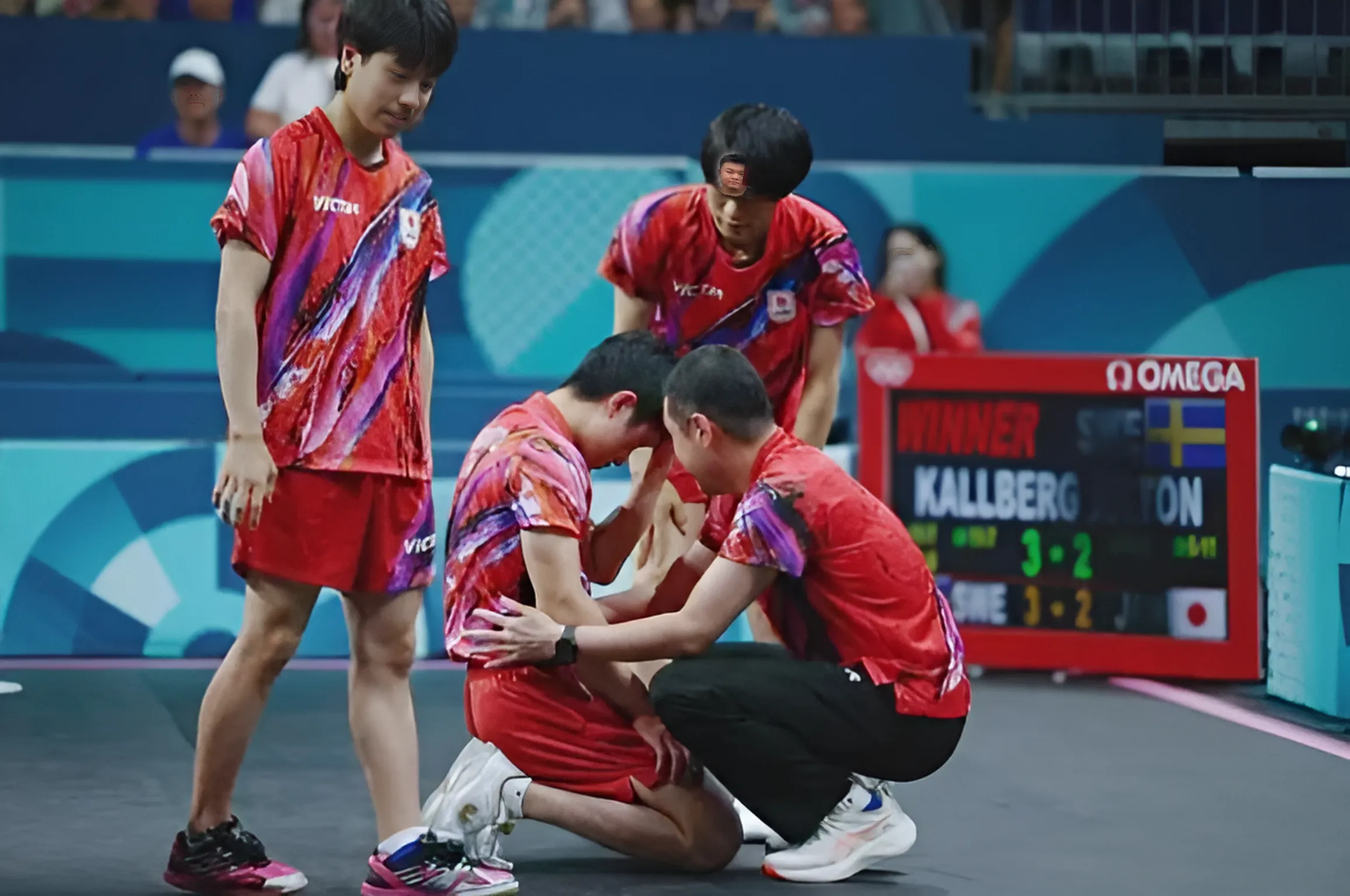 雷速下载-比利时乒乓球队爆冷瑞典乒乓球队，许昕送出助攻